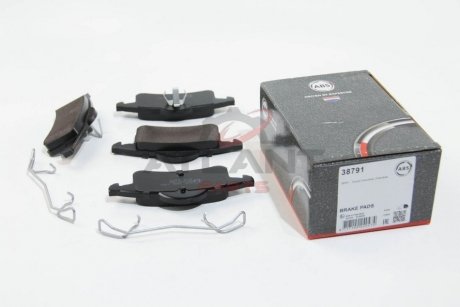 Колодки гальмівні задн. Cherokee/Grand Cherokee (99-10) A.B.S. 38791