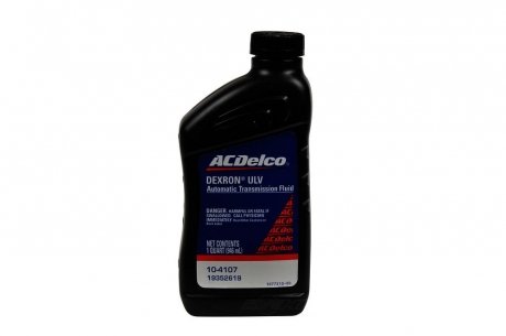 Олива трансмісійна "Dexron ULV Automatic", 0.946 л. ACDelco 104107