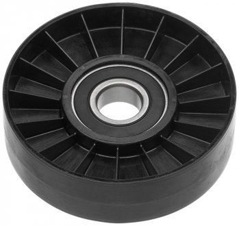 РОЛИК ХОЛОСТОЙ Thermoplastic Smooth/Backside (90mm x 17mm x 25.5mm) ACDelco 38007