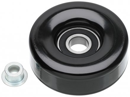 РОЛИК ХОЛОСТОЙ Steel Smooth/Backside (90mm x 17mm x 30mm) - w/10mm Bushing ACDelco 38042