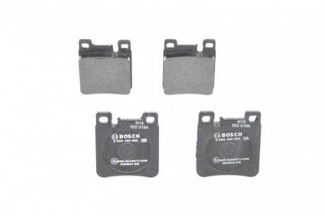 Колодки тормозные BOSCH 0986460965
