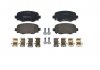 Колодки гальмівні задні BOSCH 0 986 494 745 (фото 2)