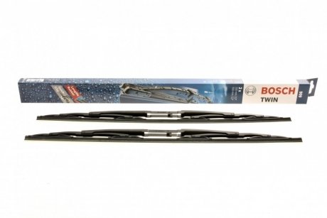 Комплект щеток стеклоочистителя каркасных Twin 550/550 BOSCH 3397001909