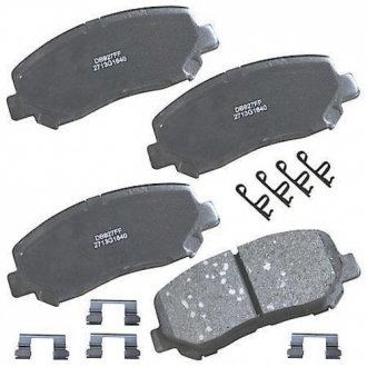 Колодки передні w/Dual Piston Caliper (Товщина накладки 20мм.) Carquest GNAD1640