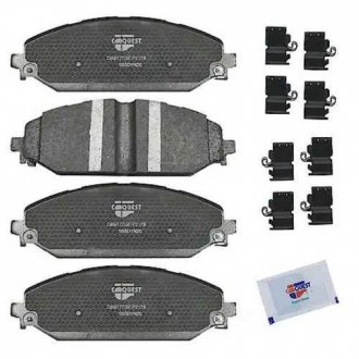 Колодки гальмівні передні Carquest PXD2179H
