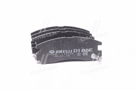 Гальмівні колодки передн. MITSUBISHI Galant 92-04 DAFMI / INTELLI D188E