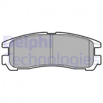 Тормозные колодки Delphi LP955