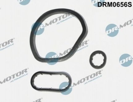 К-т прокладок масляного радiатора 3 елементи Dr.Motor DRM0656S