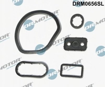 К-т прокладок масляного радiатора 5 елементiв Dr.Motor DRM0656SL