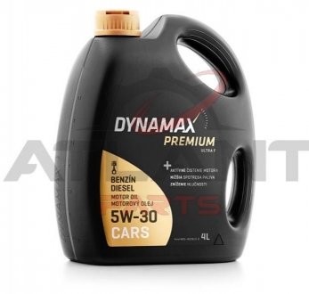 Масло моторное PREMIUM ULTRA F 5W30 (4L) DYNAMAX 501996