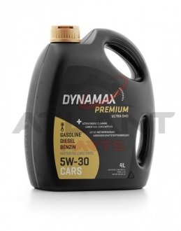 Масло моторное PREMIUM ULTRA GMD 5W30 (4L) DYNAMAX 502079