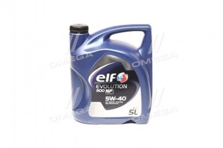 Олива мот 5W40 5L EVOL.900 NF =194872 = 196147 ELF 216651