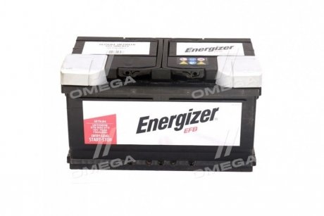 Акумулятор 75Ah-12v EFB (315х175х175),R,EN730 Energizer 575500073