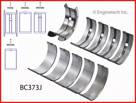 Вложишь коренной комплект STD ENGINETECH BC373J