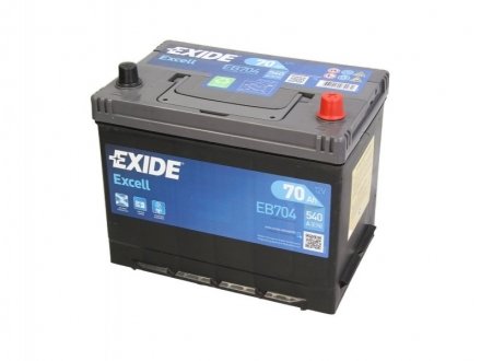 Стартерна батарея (акумулятор) EXIDE EB704