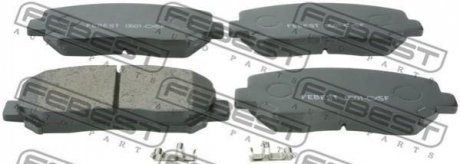 КОЛОДКИ ГАЛЬМІВНІ ПЕРЕДНІ FEBEST 0501-CX5F