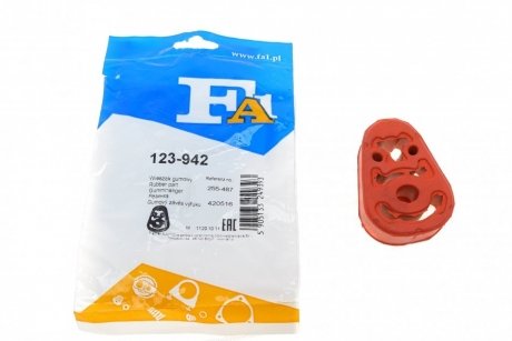Резинка крепления глушителя Fiat Opel Saab 04- Fischer Automotive One (FA1) 123-942