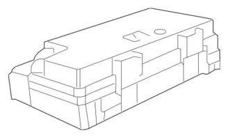 Кришка блоку запобіжника нижня GM 88972386 (фото 1)