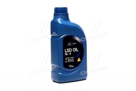 Масло трансмиссионное (LSD Oil 85W90 GL-4), 1L Hyundai/Kia/Mobis 02100-00100 (фото 1)
