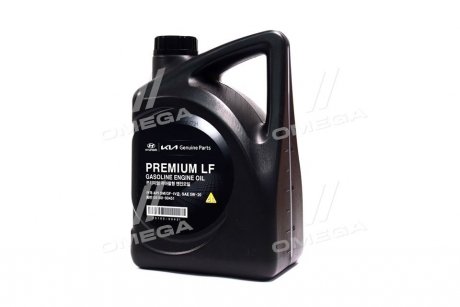 Масло моторное (ENGINE OIL Premium LF 5W-20), 4L Hyundai/Kia/Mobis 0510000451 (фото 1)