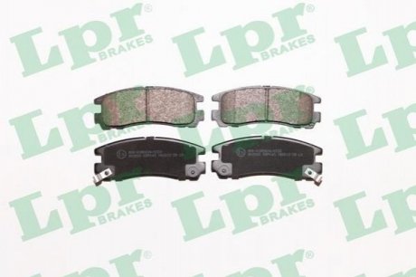 Тормозные колодки, дисковый тормоз (набор) LPR 05P043