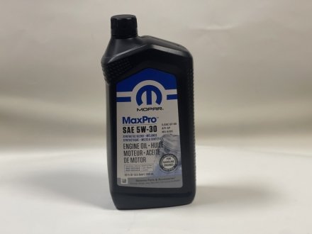 Олива моторна 5W30 1кварта (946мл) Mopar 68518204AA