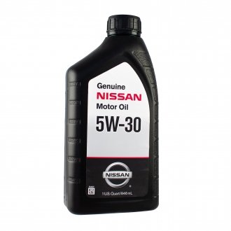 Масло моторное (ENGINE OIL 5W-30), 0.946L NISSAN 999PK-005W3-0N (фото 1)