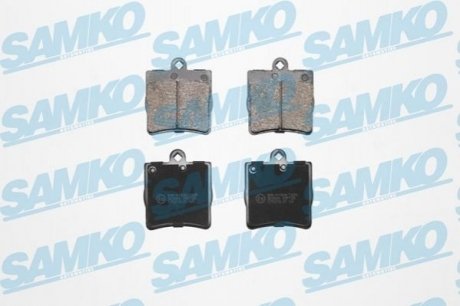 Тормозные колодки, дисковый тормоз (набор) SAMKO 5SP726