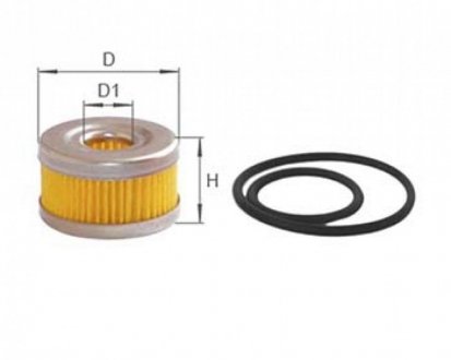 Фильтр ГБО (вставка) (12x34.5x21.5) SHAFER LPG2