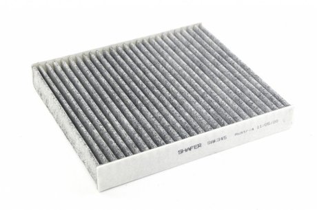Фільтр салонний Camry, C-HR, Corolla, Prius, (15-), Lexus UX, RX, (15-) вугільни шт. SHAFER SAK345