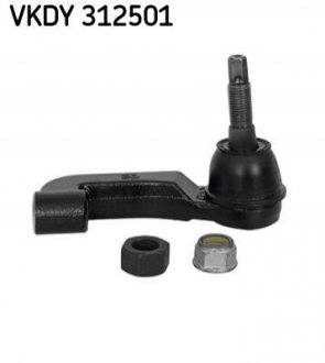 JEEP Наконечник рулевой прав.Cherokee -08 SKF VKDY312501