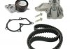 К-т ГРМ (помпа+рем.+1шт. ролик+кріплення) Ford Focus -04, Fiesta -02, Fusion -04 VKMC04222