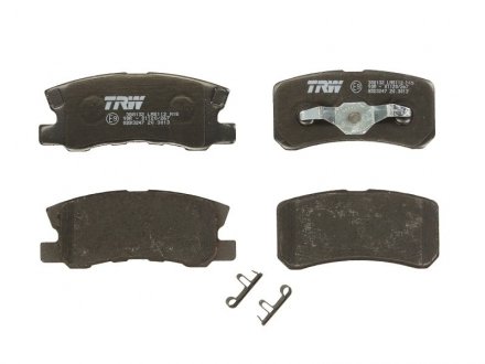 Колодки гальмівні задні, дискові TRW D868F (фото 1)