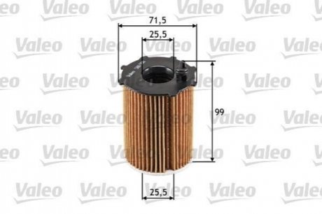 Фильтр масла Valeo 586500