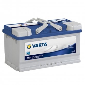 Аккумулятор 80Ah/740A(- +) EUR(L315 W175 H175 Низький) VARTA 580406074