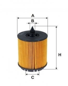 Фильтр масляный, 2,0/2,2/2,4L WIX FILTERS WL7295WIX