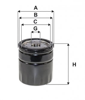 Фільтр оливи WIX FILTERS WL7544