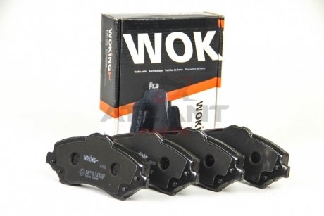 Гальмівні колодки, дискове гальмо (набір) WOKING P13593.02